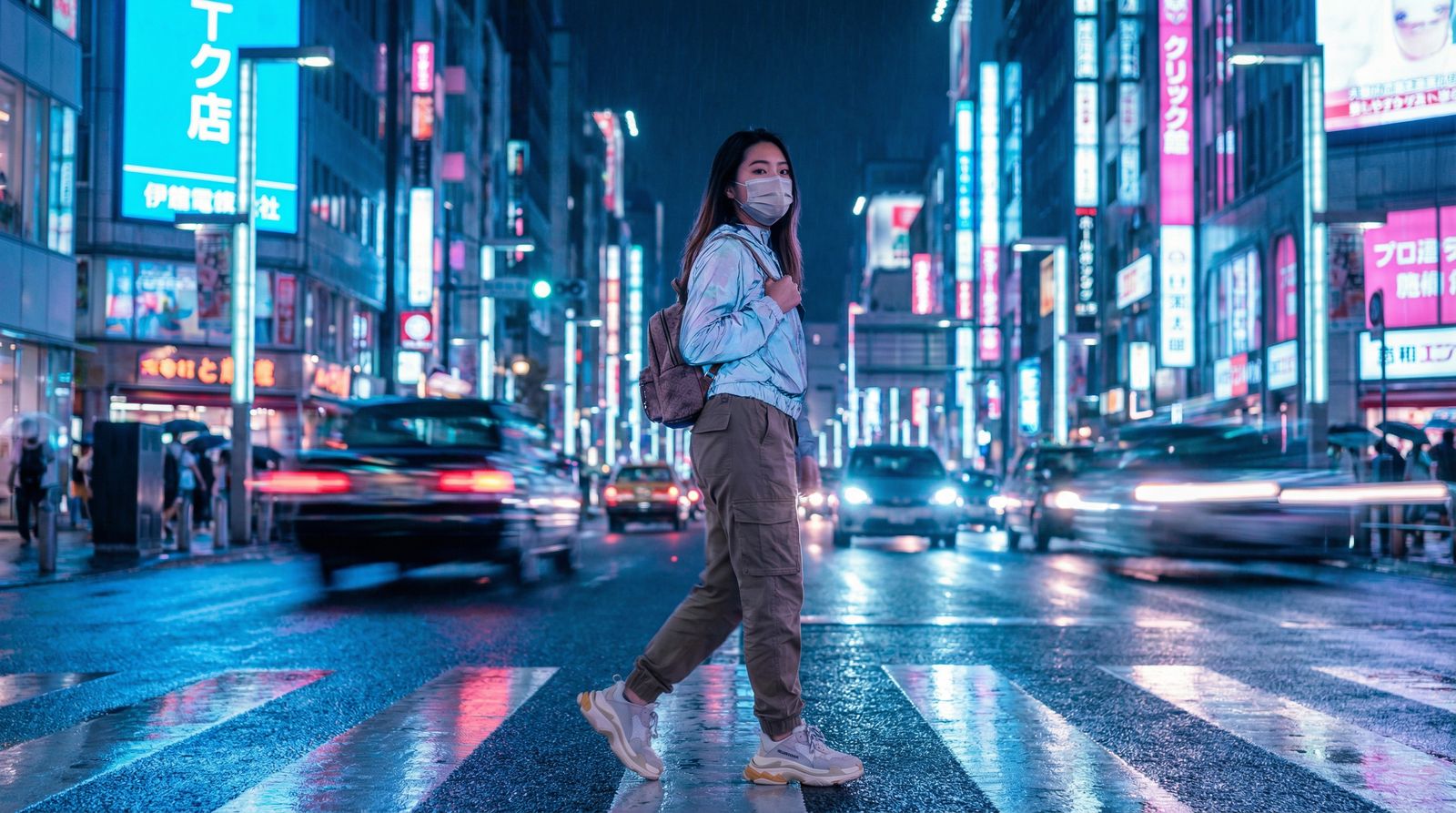 四爱城市夜景视频